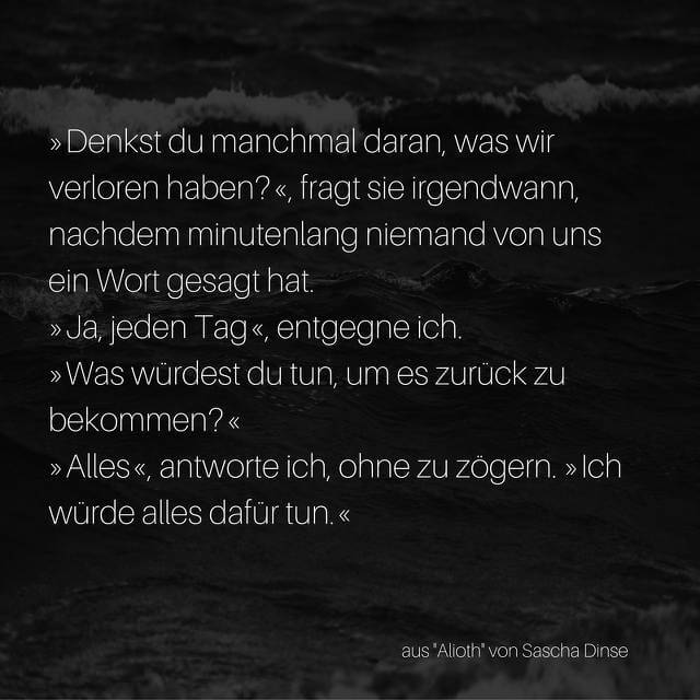 Auszug aus "Alioth", Science-Fiction Kurzgeschichte von Sascha Dinse