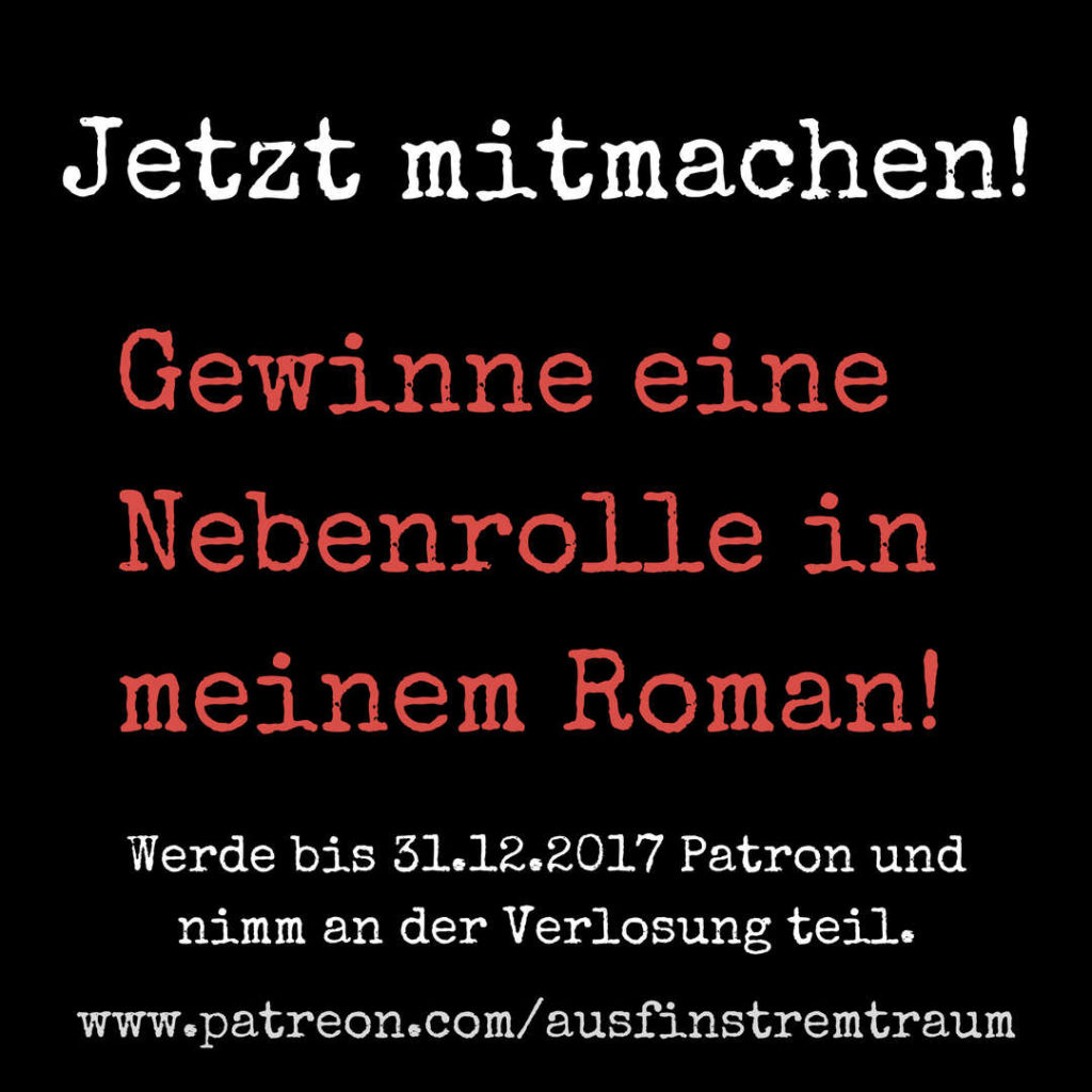 gewinne eine nebenrolle im roman von sascha dinse